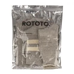 RoToTo Organic Cotton Special Trio Mix Grey Socks