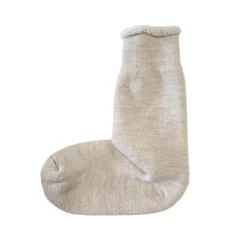 RoToTo Double Face Crew Socks Oatmeal