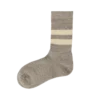 RoToTo Organic Cotton Special Trio Mix Gray Socks