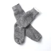 RoToTo Double Face Merino Socks Charcoal