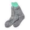 RoToTo Double Face Crew Socks Mint Grey