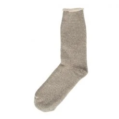 RoToTo Organic Cotton Special Trio Mix Grey Socks