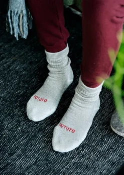 RoToTo Double Face Mid Socks Charcoal 5 RoToTo Double Face Mid Socks Charcoal