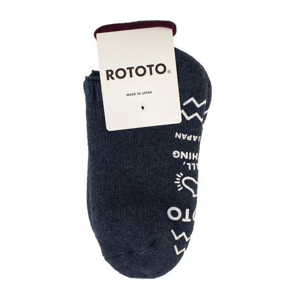 RoToTo Pile Slipper Socks Indigo 3 RoToTo Pile Slipper Socks Indigo