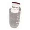 RoToTo Pile Slipper Socks Gray 1 RoToTo Pile Slipper Socks Gray