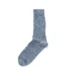 RoToTo Denim Tone Crew Socks Ice Denim