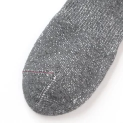 RoToTo Washi Pile Crew Socks Dark Grey