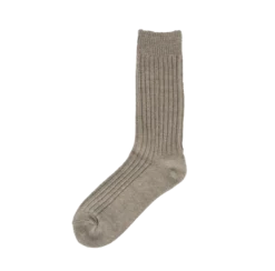 RoToTo Organic Cotton Special Trio Mix Gray Socks