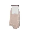 RoToTo Recycled Cotton Pile Slipper Socks Ivory Pink