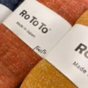 RoToTo Deep Ocean Double Face Merino Wool Socks
